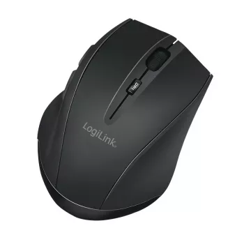Logilink juhtmevaba hiir BT5.0, ergonoomiline, must