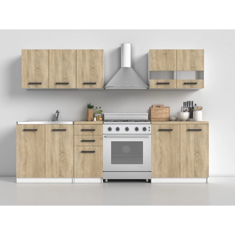 Topeshop KUCHNIA SET SONOMA kitchen/dining room furniture set