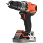 Juhtmeta lööktrell Must & Decker BCD383D1XC 18V 2Ah akukomplekt