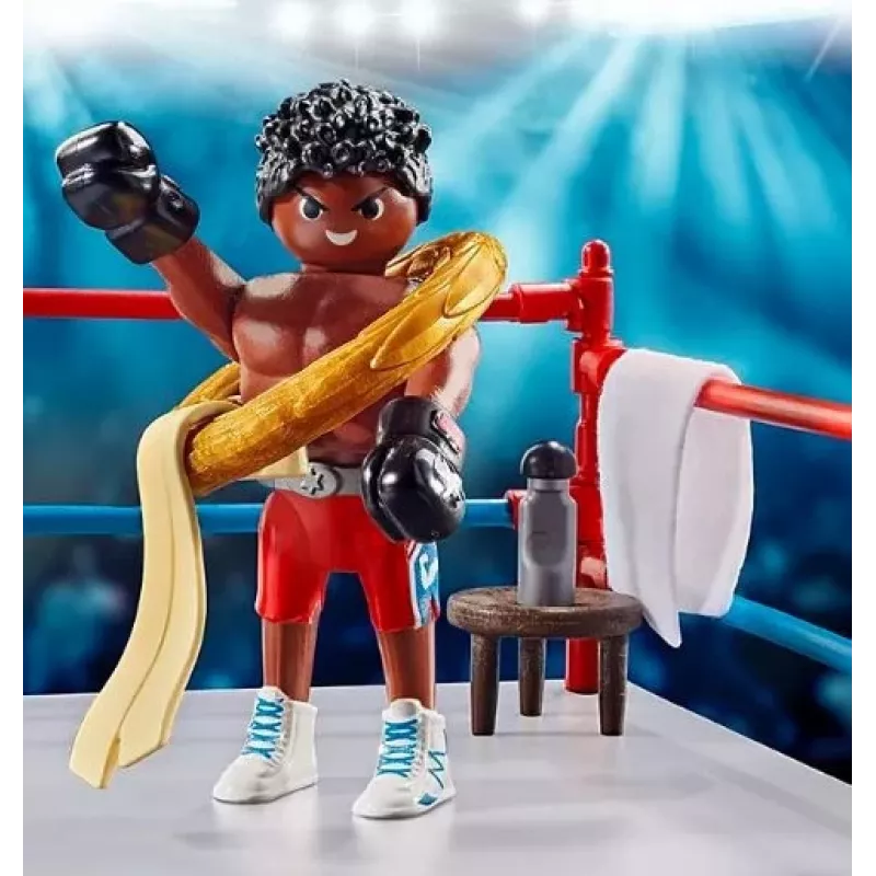 Playmobil Poksimeistri ehituskomplekt tegelaskujuga