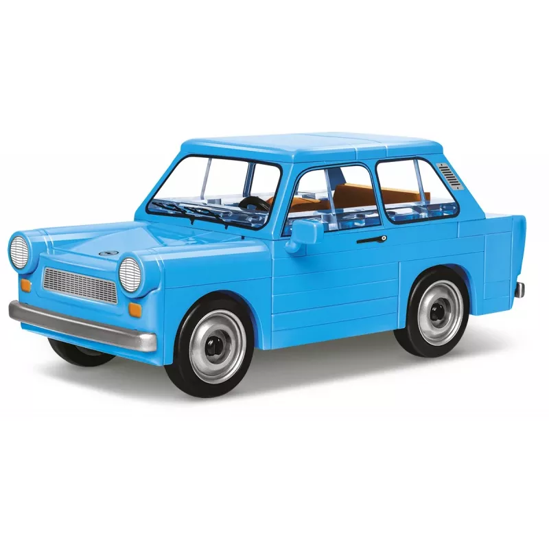 Ehituskomplekt Cobi Trabant 601 — 72 tükki, miniatuurne mudelauto konstruktsioonikomplekt