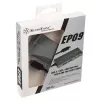 USB 3.1-C adapter SILVERSTONE SST-EP09C — USB-C to USB-A ühenduvus, hõbedane viimistlus
