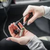 Taskulamp Ledlenser P3R Must — laetav kompaktne LED võtmehoidjatuli