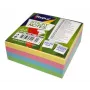 Sticky Notes Forpus, 75x75mm, 4 pastellvärvi segu, kuubik (1x320)