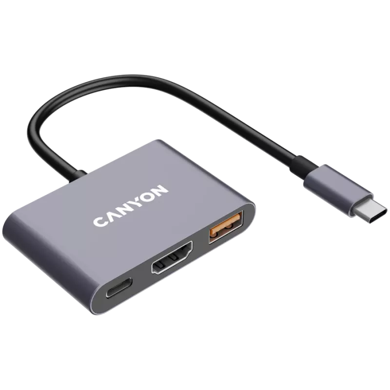 Canyon DS-4 USB USB-C jaotur 10000 Mbit/s HDMI USB 3.2 Gen 2