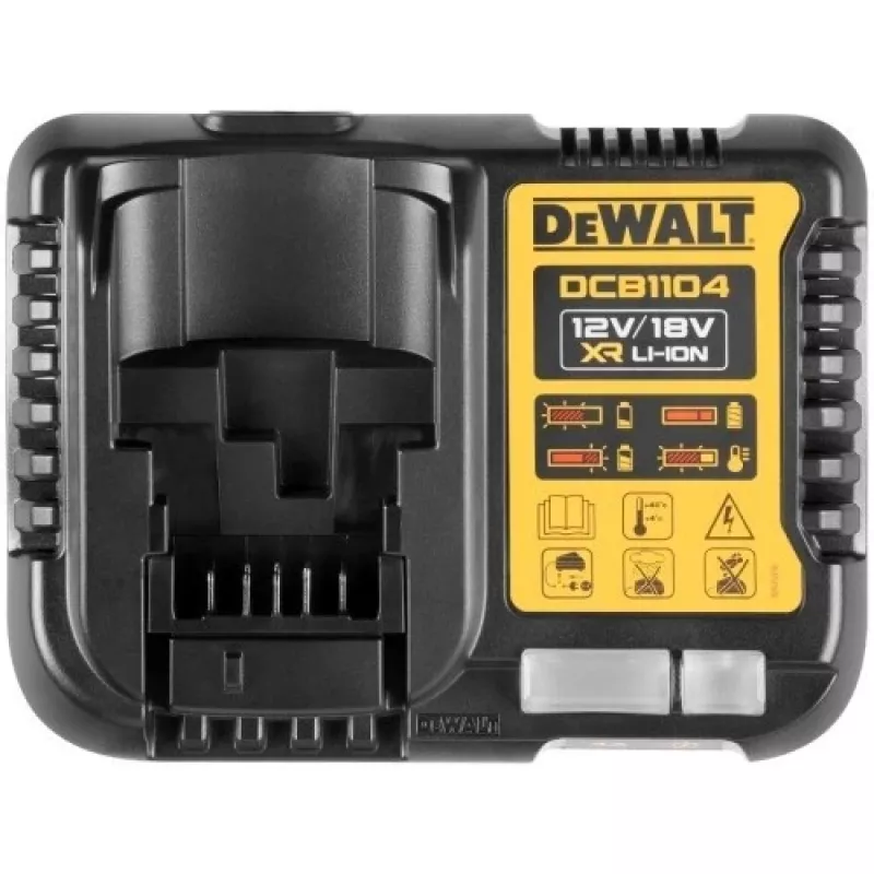 Aku ja laadija komplekt DeWALT DCB1104P2 18 V 5.0 Ah (2 akut, laadija)