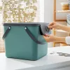 Jäätmemahuti rotho Albula 40 L ristkülikukujuline plast, roheline, 40 L, 400×358×340 mm