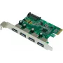 PCIe USB 3.0 kontrollerkaart Renkforce 1211115 — 4 porti