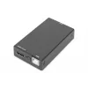 Digitus DVI-dongel modulaarsetele KVM-konsoolidele RJ45-DVI, must, 1080p