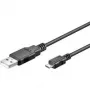 USB-kaabel Goobay 95736 0.15m USB A Micro-USB B Must