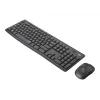 Logitech MK295 Silent - klaviatuuri ja hiire komplekt - juhtmevaba - 2,4 GHz - grafiit - Ungari paigutusega
