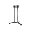 Edbak TR1 signialuse kuvari alus 190,5 cm (75) must, roostevaba teras