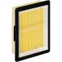 Bosch lõõtsafilter, Filter, Must, Kollane, Tselluloos, 189,8 cm², 73 mm, 100 mm