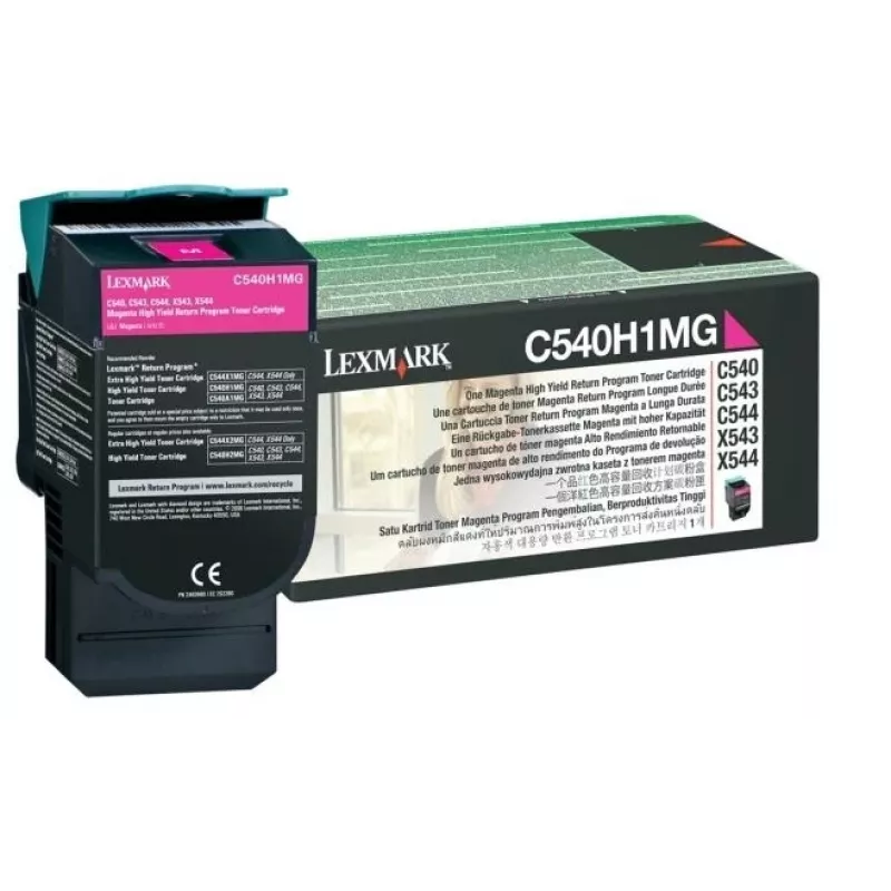 Lexmark C540H1MG - tooner magenta - C540, C543, C544, C546, X543, X544, X546, X548 jaoks