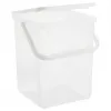 Plastikust pesuaineanum Rotho Basic 9 L mudel 1770101100RP, valge, kaas, riputusaas