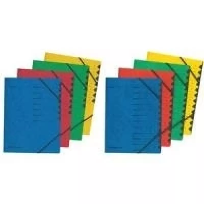 Tab Index Herlitz 10843332 roheline A4