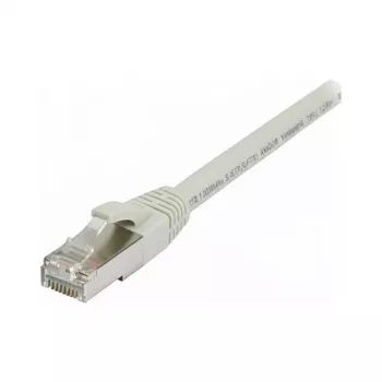 Synergy21 RJ45 paigalduskaabel, CAT8.1 2000Mhz, 0,25m, hall, S-STP(S/FTP), TPE/LSZH(SuperFlex), AWG26