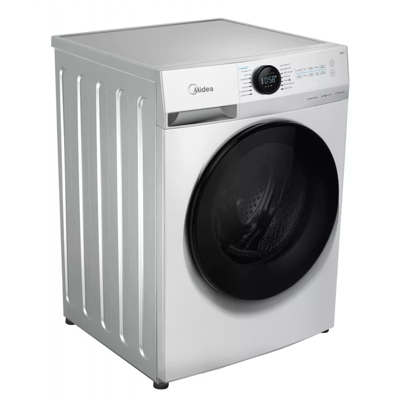 Pesumasin Midea MF200W80WB/W-HR, eestlaetav, 8 kg, 1400 p/min, LCD, aur, 60 cm lai