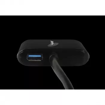 USB 3.0 võrguadapter ALLNET ALL-NC-2G-102-USB-A kahe Gigabit Etherneti ja ühe USB-jaoturiga