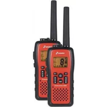 Käsisaatja Stabo Freecomm 850 (mudel 20850) — välistingimustes kasutamiseks, 2‑tk komplekt