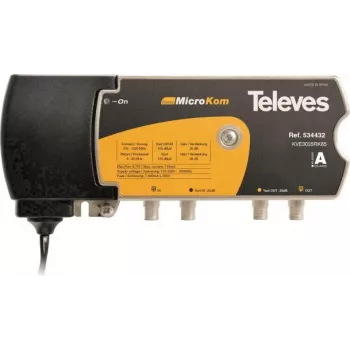 Televes BK-amplifier KVE3035RK85 30/35dB m.RK 5-85MHz 28dB 1 (KVE3035RK85)