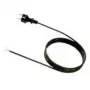 Bachmann H07RN-F3G - toitekaabel - AC 250 V - 16 A - 5,0 m - vormitud - must (323.186)