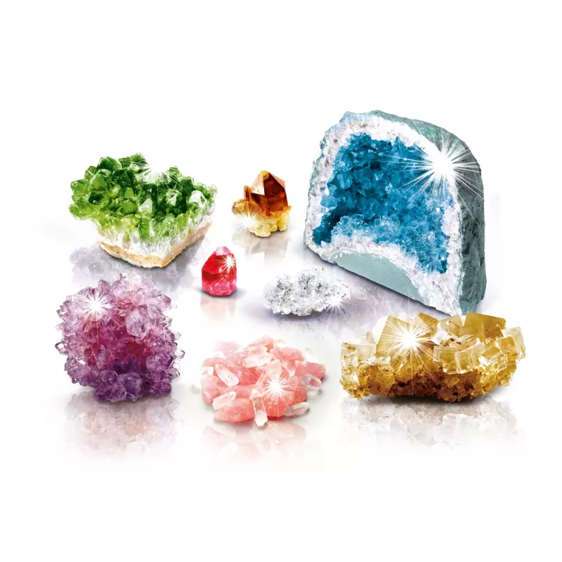 Hariduslik teaduskomplekt Clementoni Crystal Laboratory 61822 – keemiaeksperimendid lastele