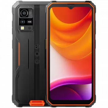 Blackview Rugged BV4800SE LTE 6.56 inch HD+IPS 720x1612 90Hz 4Gb+64Gb UMS9320E Octa-Core 1.8GHz CAM Front 8MP Rear 16MP+2MP NFC 5100mAh ILMA LAADIJATA Android 15 Oranž
