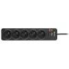 Tracer PowerGuard PRO Must 5 vahelduvvoolu pistikupesa 1,6 m 3680 W