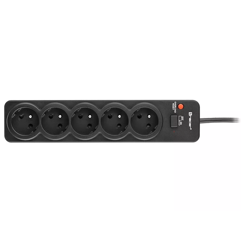 Tracer PowerGuard PRO Must 5 vahelduvvoolu pistikupesa 1,6 m 3680 W