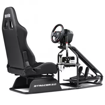 Võidusõidusimulaatori kokpit Next Level Racing GTRacer 2.0 Must reguleeritava istmeraamiga