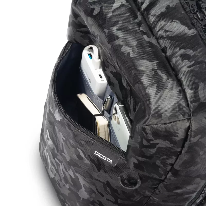 DICOTA D32126 seljakott igapäevane seljakott Camouflage Polyester