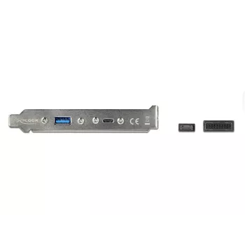 Slotklamber DeLOCK 89934 1 x USB USB-C ja 1 x USB Type-A pordiga