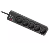 Tracer PowerGuard PRO Must 5 vahelduvvoolu pistikupesa 1,6 m 3680 W