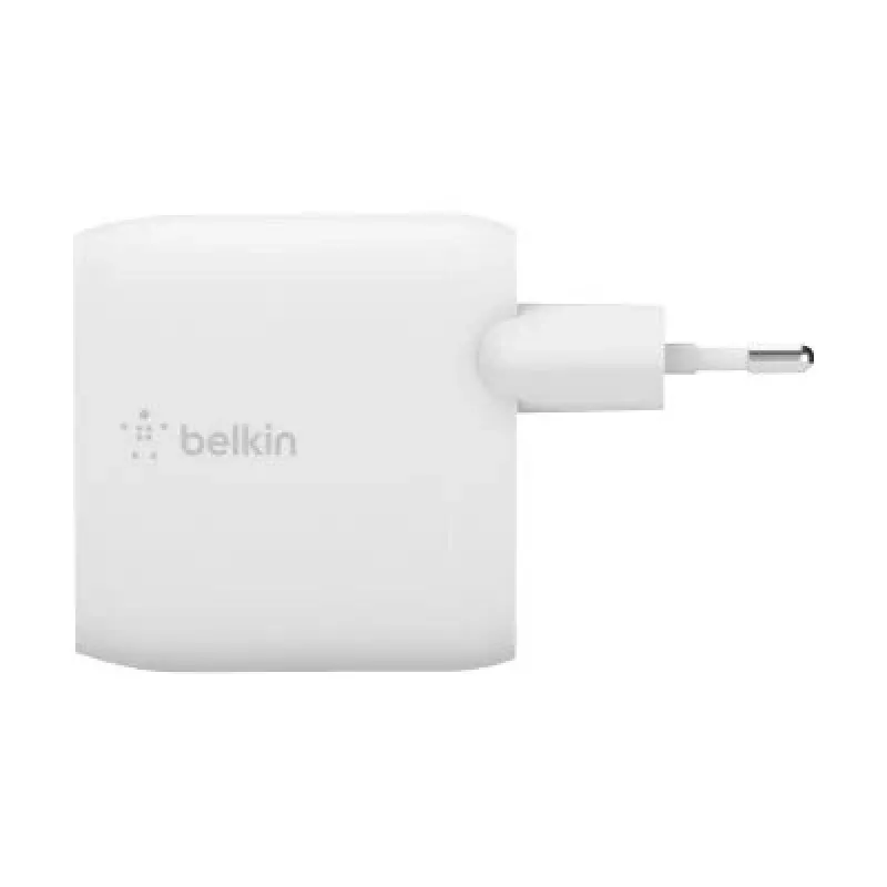 Belkin BOOST CHARGE - Toiteplokk - 24 W - QC 3.0 - 2 väljundporti (USB) - Valge (WCB002VFWH)