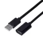 USB-pikenduskaabel Unitek Y‑C418GBK 5 m USB A USB A USB 2.0, must