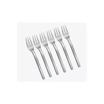Cake forks Esmeyer Bettina set of 6 - roostevabast terasest dessertkahvlid koogi jaoks