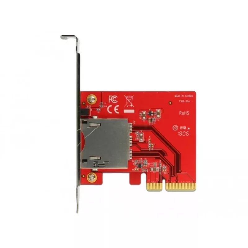 DeLOCK PCI Express > 1x väline CFexpress pesa - Kaardilugeja (CF) - PCI Express x4 3.0 (91748)