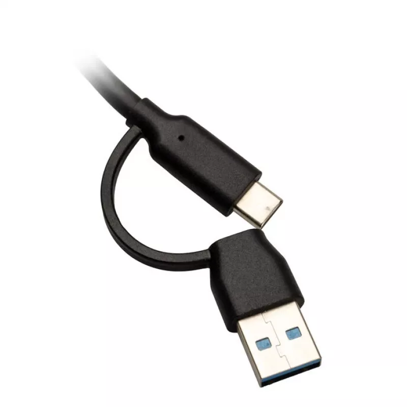Nitro Concepts UH1, 10-pordiline hübriidne USB-keskjaam, USB 3.2