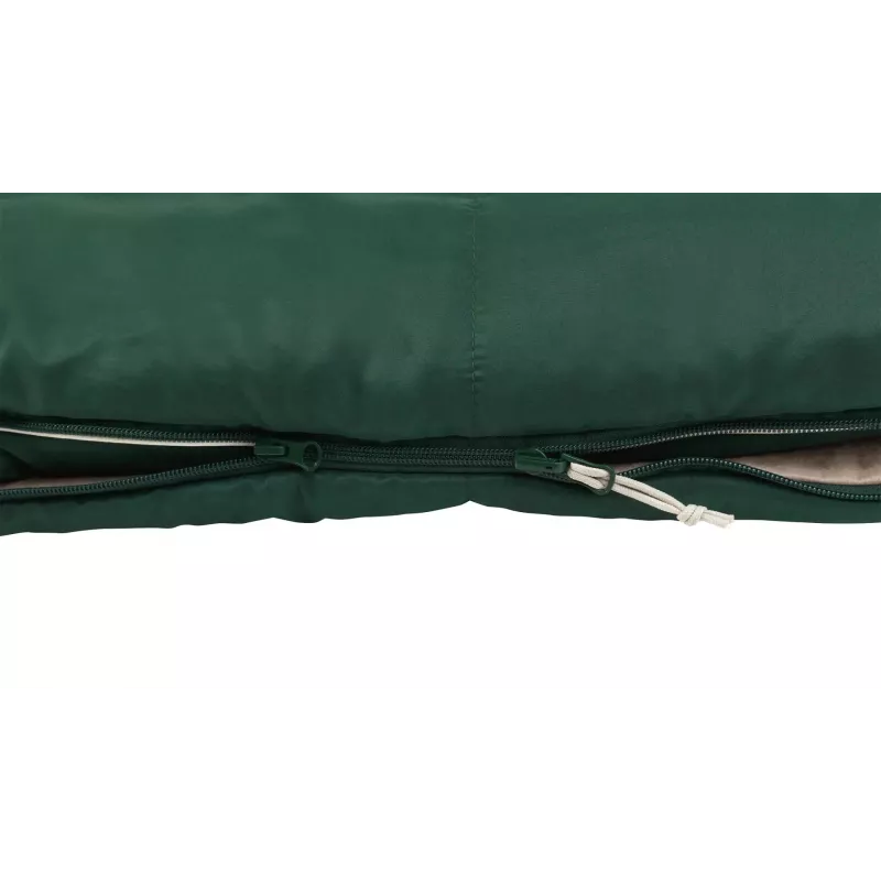 Magamiskott Outwell Contour Prime täiskasvanu ristkülikukujuline polüester 850×2200 mm, max kasutaja pikkus 190 cm, roheline