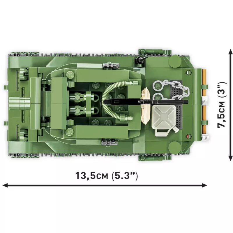 Ehitusklotsid COBI H.M.C M8 Scott 525 tk Teine maailmasõda