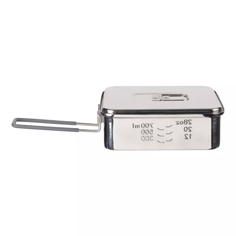 Pot ESBIT PT1200ST roostevabast terasest matkapott 1,2 L, 554 g, hõbedane
