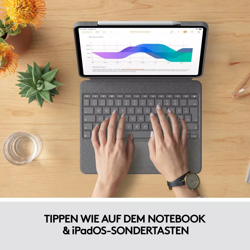 iPad Pro 12.9 klaviatuuriga ümbris