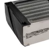Radiaator Aqua-Computer airplex radical 4/480 — Alumiinium/Vask/Roostevaba teras, 520×140×73 mm