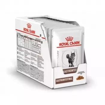 Märg kassitoit Royal Canin Gastrointestinal 85 g kotike — liha, 12 x 85 g, täiskasvanud kassid, seedeprobleemide korral