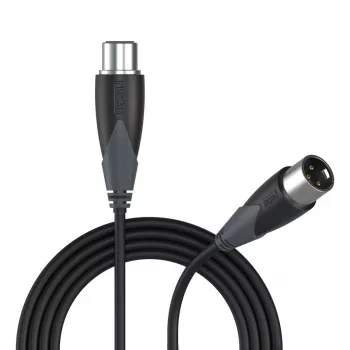 PROCAB CLA901/3 helikaabel 3 m XLR (3-pin) Must, Hall
