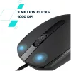 CANYON hiir M-10 juhtmega valge hall