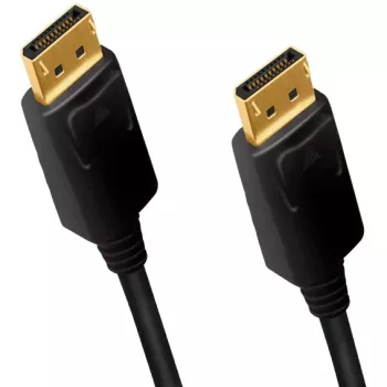 LogiLink CD0103 DisplayPort-kaabel DP/M kuni DP/M, 4K/60Hz, CCS, must, 5 m (CD0103)