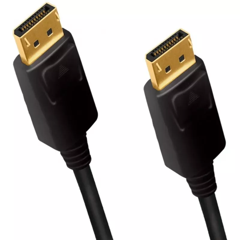 LogiLink CD0103 DisplayPort-kaabel DP/M kuni DP/M, 4K/60Hz, CCS, must, 5 m (CD0103)