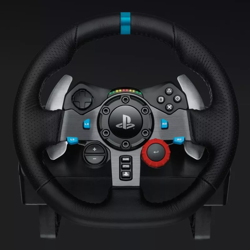 Logitech G G29 rool + pedaalid PlayStation 3, PlayStation 4 analoog USB 2.0 must